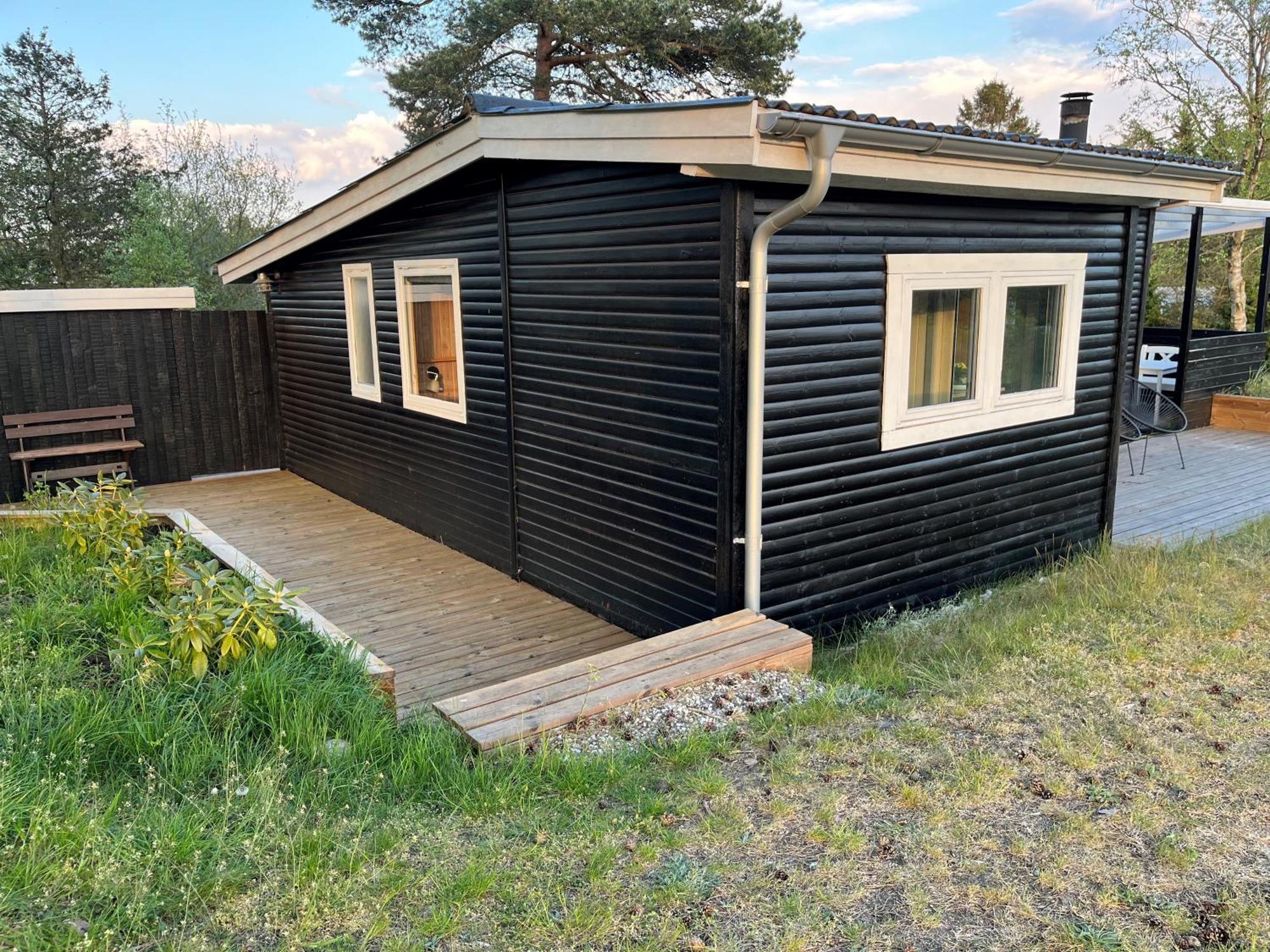 Hyggeligt Sommerhus I Ebeltoft, Taet Pa Strand Og Skov. 外观 照片